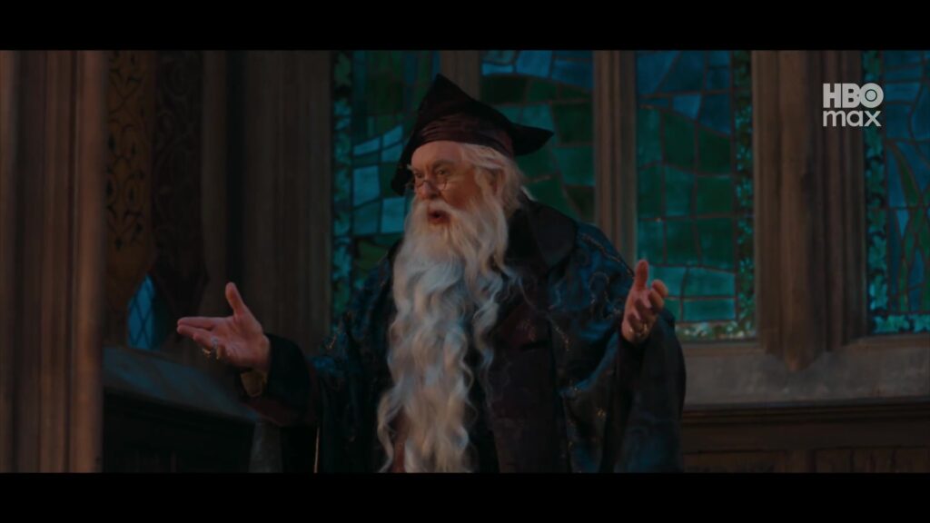 John Lithgow als Perkamentus in de teaser van de Harry Potter-serie van HBO